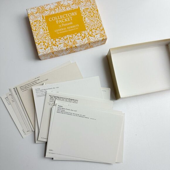 Metropolitan Museum of Art Collector’s Pack of Postcards Includes 52 - Picture 5 of 6
